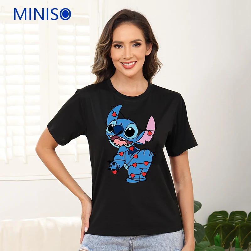 

New Ladies Tops T-Shirt Women Short Sleeve Athleisure Women's Shirt Personalized Lady Tops Clothing Summer Disney Mickey Mouse