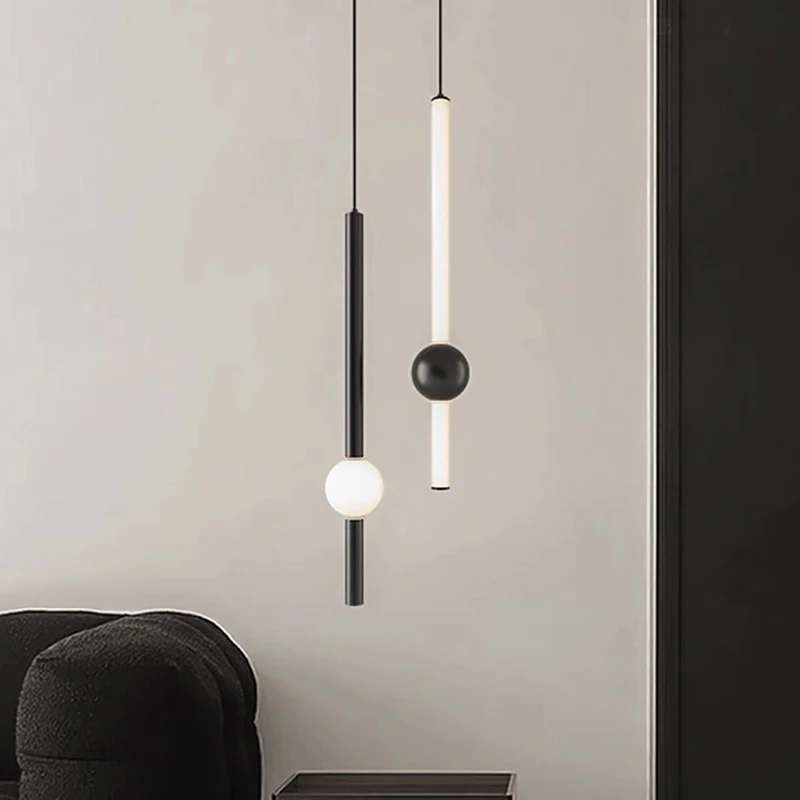 1pc Modern Home Decor LED Lights Bedroom Lamp Bedside Pendant Light Lamps LED Chandeliers Hanging Light Indoor Lighting