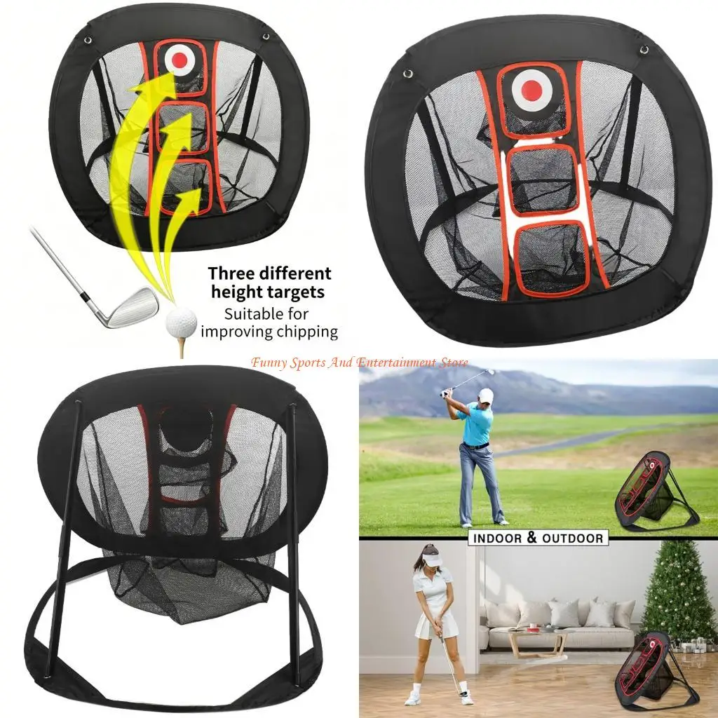 

C4DE High Quality Golf Hitting Net constructed Fiber Rods And Strong Nylon Fabric