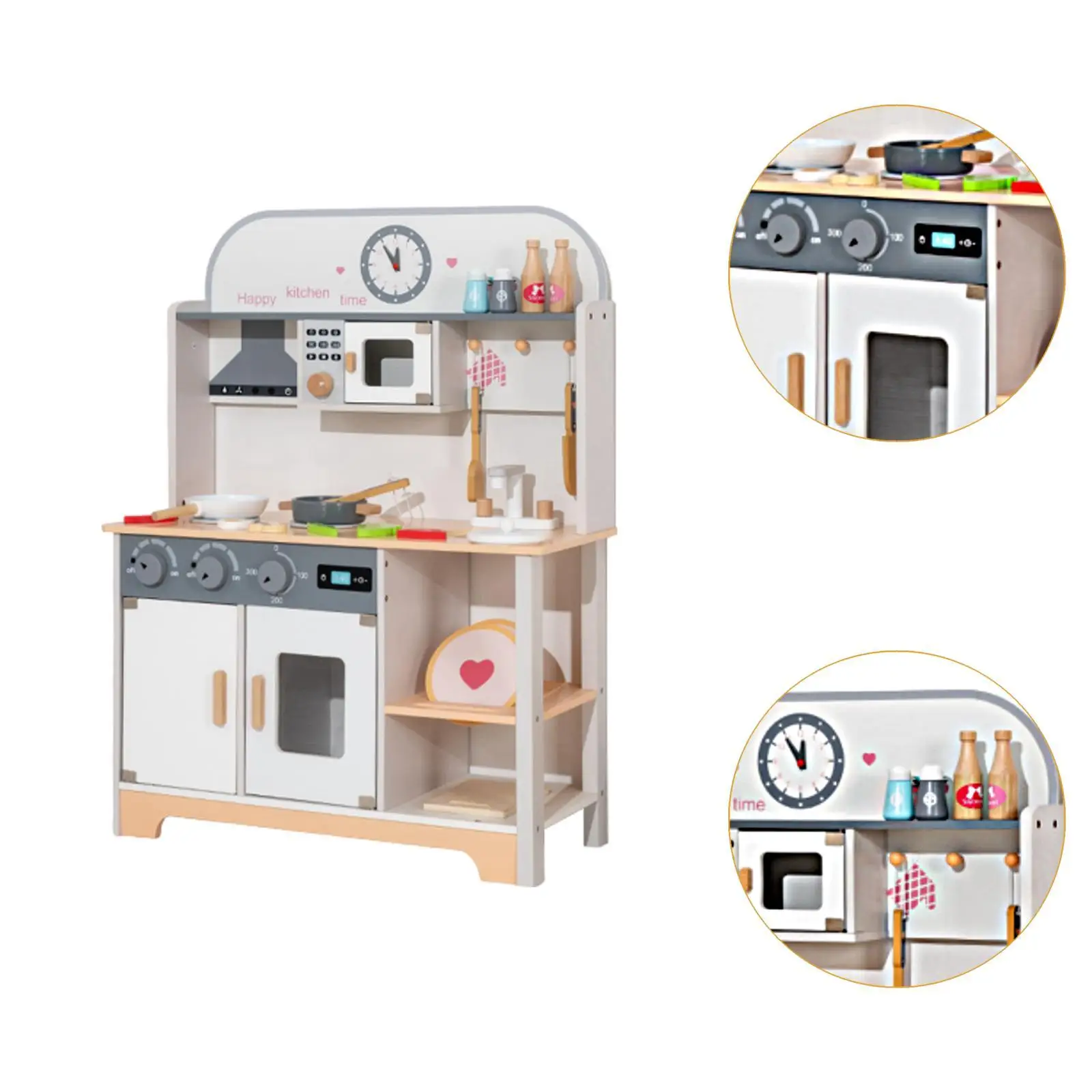 Crianças brinquedo fingir jogar cozinha playset cozinha brinquedo forno microondas crianças cozinha de madeira playset crianças meninas e meninos crianças