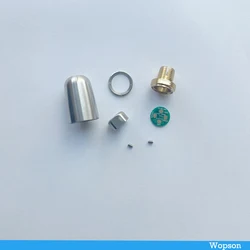 Female 7mm 9mm Cable Pipeline Inspection Camera Broken Cable Repair Connector Pipe Camera Head Replacement Spare Part For Wopson