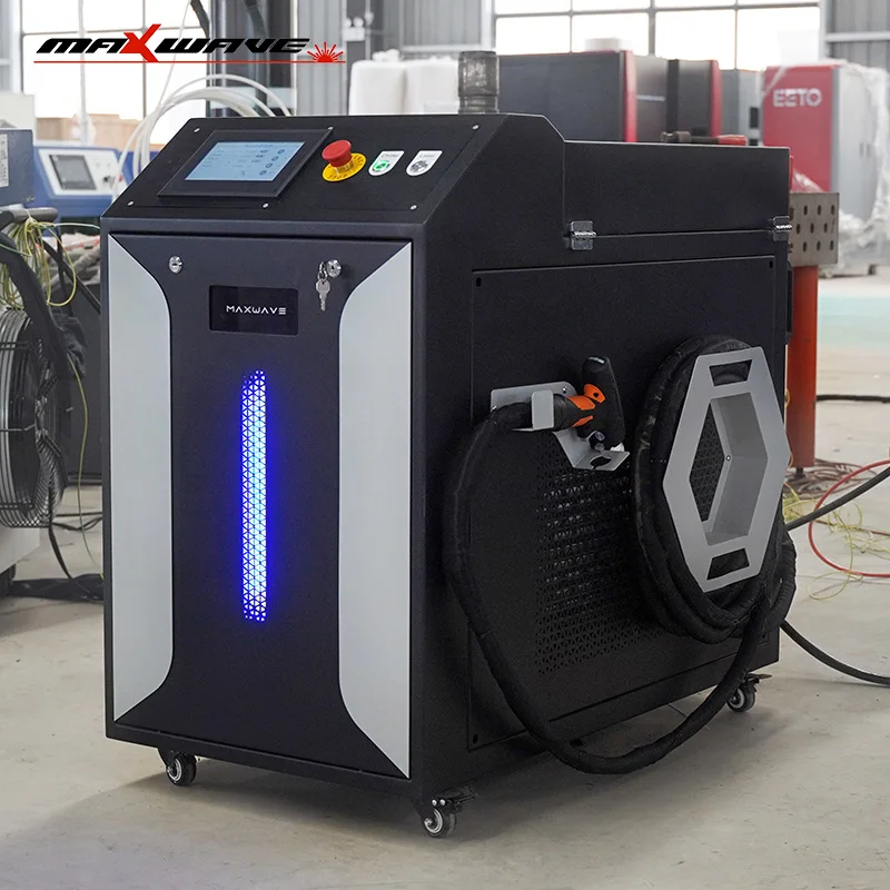 Maxwave 1KW-3KW High-Efficiency Laser Cleaning Machine for Industrial Paint & Rust Removal