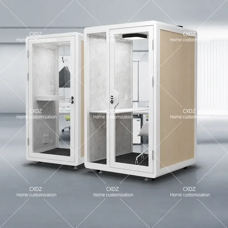 Removable Indoor Soundproof Booth for Piano Live Streaming Office Recording Studio Noise Reduction Silent Cabin
