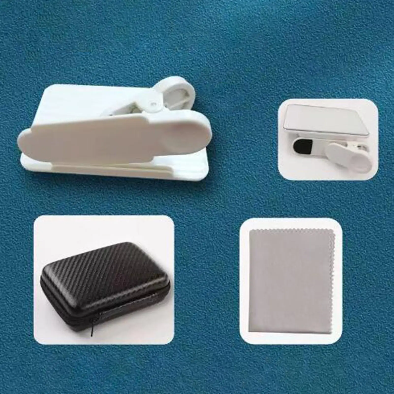 Conjunto de clipe de reflexão de espelho de câmera de smartphone universal ajustável ferramentas fotográficas clipe criativo para videógrafo, fotógrafo