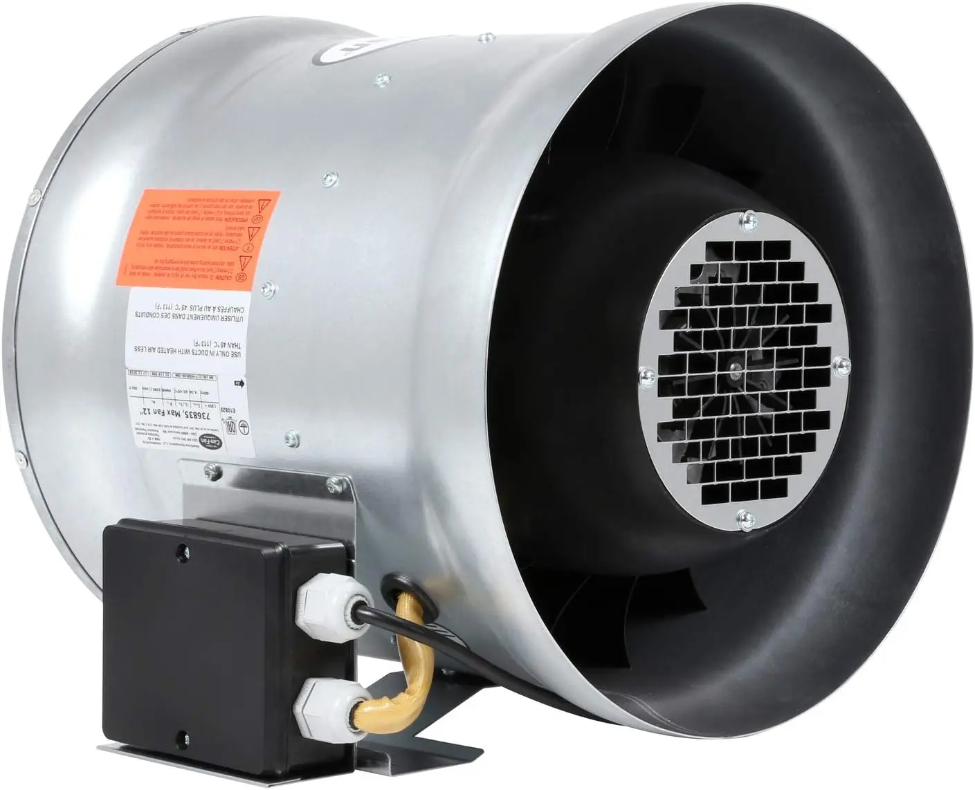 Can-Fan Max-Fan 12 inch 1709 Cfm - Afzuigventilator voor kweektent en hydrocultuurventilatie