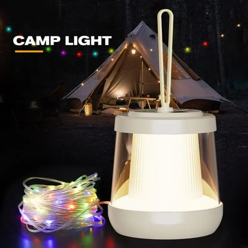 

Multifuntional Camping Lamp and String Lighting Easy to Carry Designs Suitable for Campgrounds and Outdoor Event