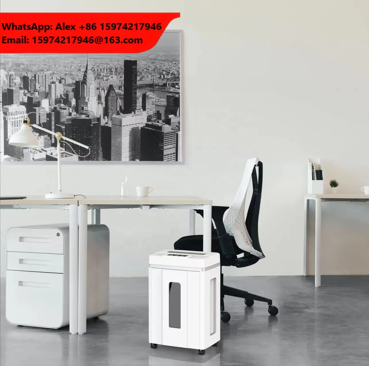 Commercial 6 Sheet 1 X 2mm Ultra Security 20 Min Run Time Micro Cut 22L A4 P7 Paper Shredder