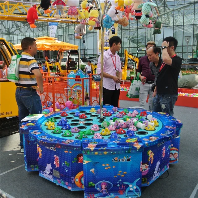 2024 Hot Sale Indoor/Outdoor Fishing Machine Children's Amusement Park Facilities