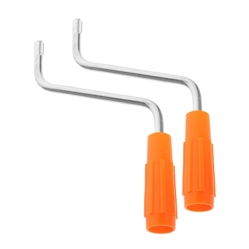 

2 Pcs Noodle Machine Accessories Pasta Maker Handle Accessory Replacement Filter Supply Making Tool Part