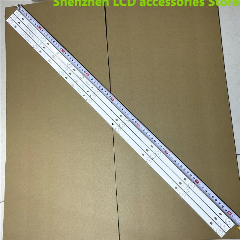 MS-L1149-R /L   MS-L2317-A MS-L2317-B  43inch use  aluminium 100%new  LCD TV backlight bar  827MM  6V  8LED