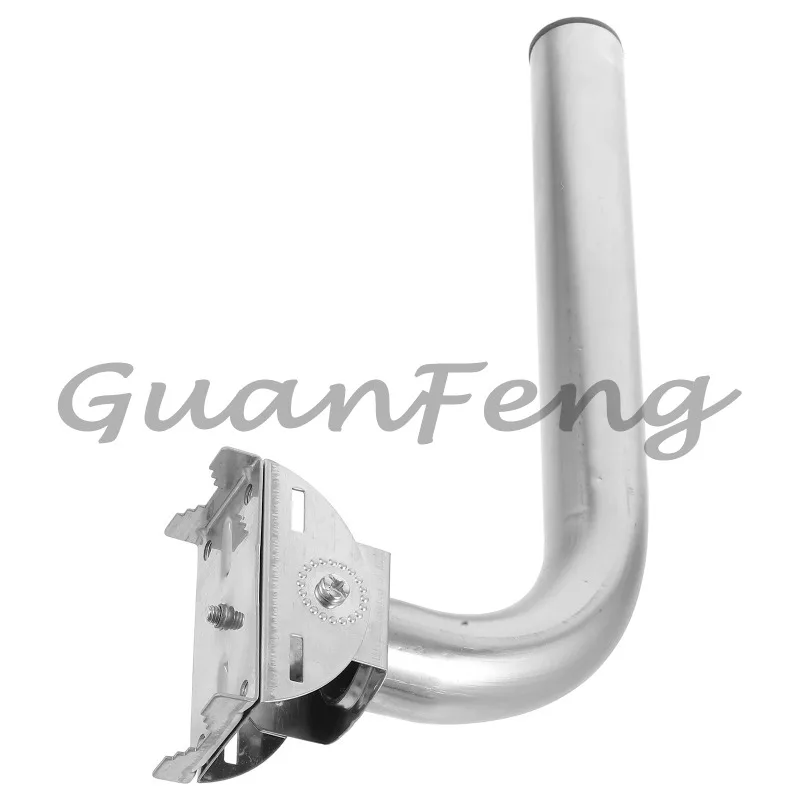 Universal Adjustable Antenna Mounting Stainless Steel L-Shaped Wall Mounted Bracket Directional Antenna Mast