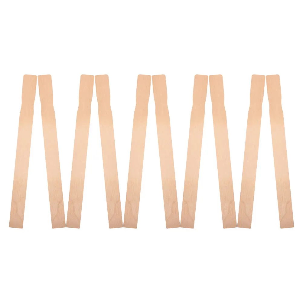 

10Pcs Oil Paint Stirring Sticks Natural Wood Craft Stirrers Smooth Finish for Mixing Epoxy Resin Paint DIY Projects Painters