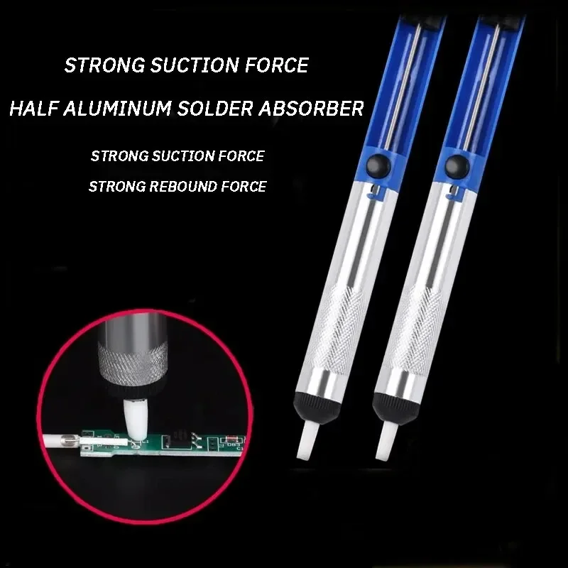 Soldeerzuigdraad met sterke zuigkracht en sterke retourkracht voor reparatie Soldeer 2,5 mm breedte 1,5 m lengteset