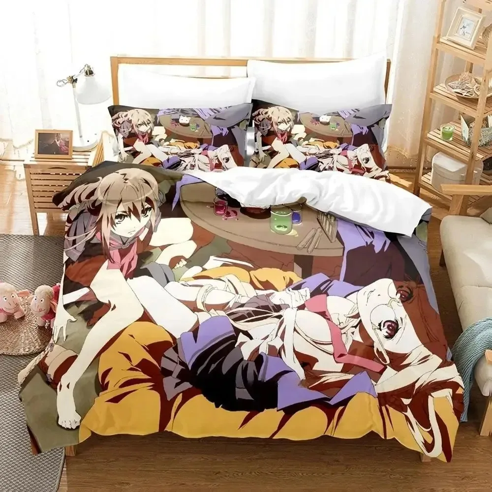Okami-san And Her Seven Companions Bedding Set Bedroom Soft Modern Bedspreads Comefortable Duvet Cover Quilt Cover Pillowcase