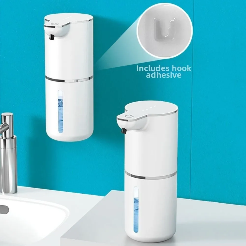 

350ML Automatic Soap Dispenser Touchless 4 Level Adjustable Foaming Soap Dispenser Infrared Sensor Waterproof