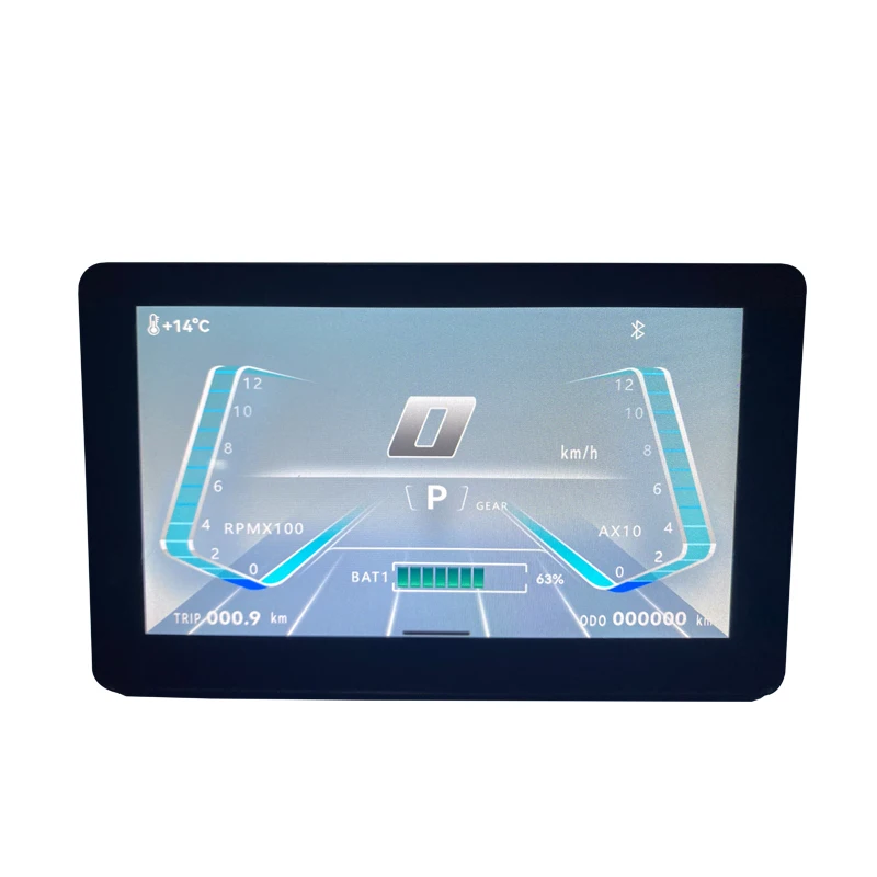 7 inch TFT Chaojie display CJ-V7-01 Modifiable parameters programmable upgradeabdirectly matches fardriver controller QS motor