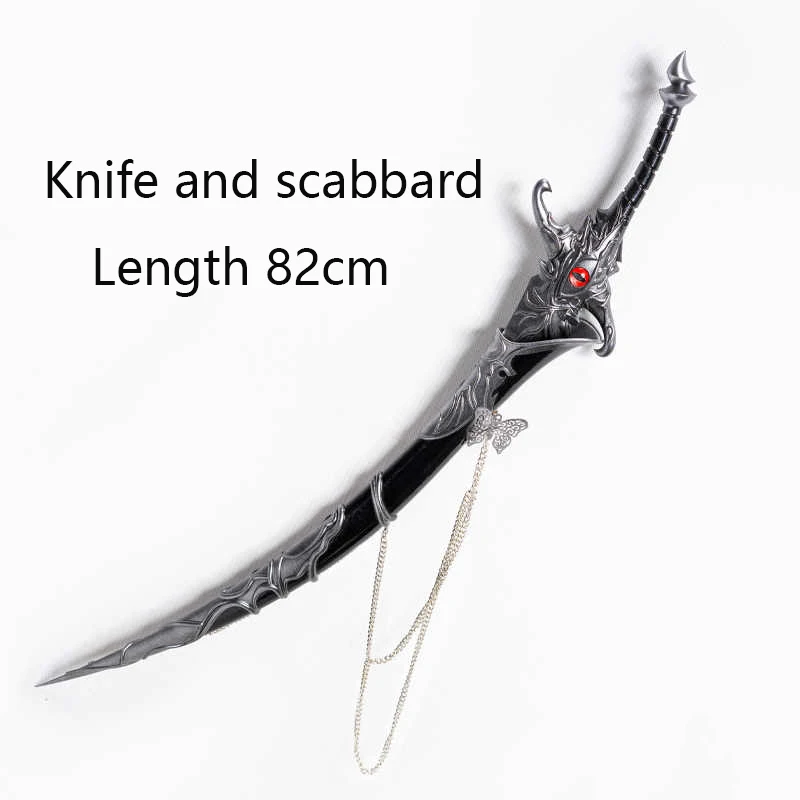 Heaven Official's Blessing Ghost King Hua Cheng armas espada Tian Guan Ci Fu accesorios de disfraz para Halloween ﻿