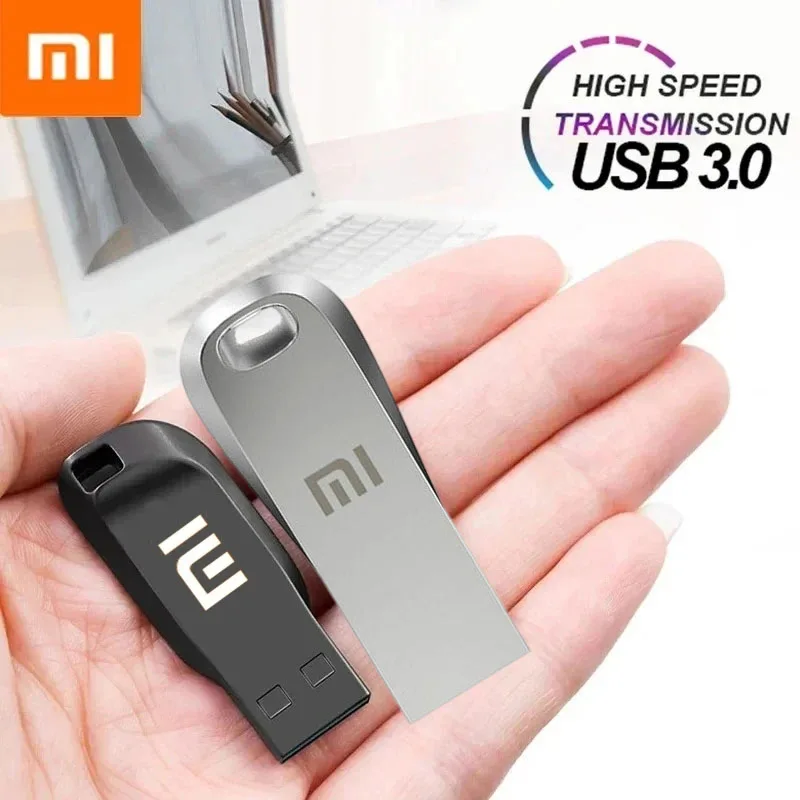 Оригинальный флэш-накопитель Xiaomi, USB 3,0, металлический флэш-накопитель большой емкости, высокоскоростной переносной накопитель,