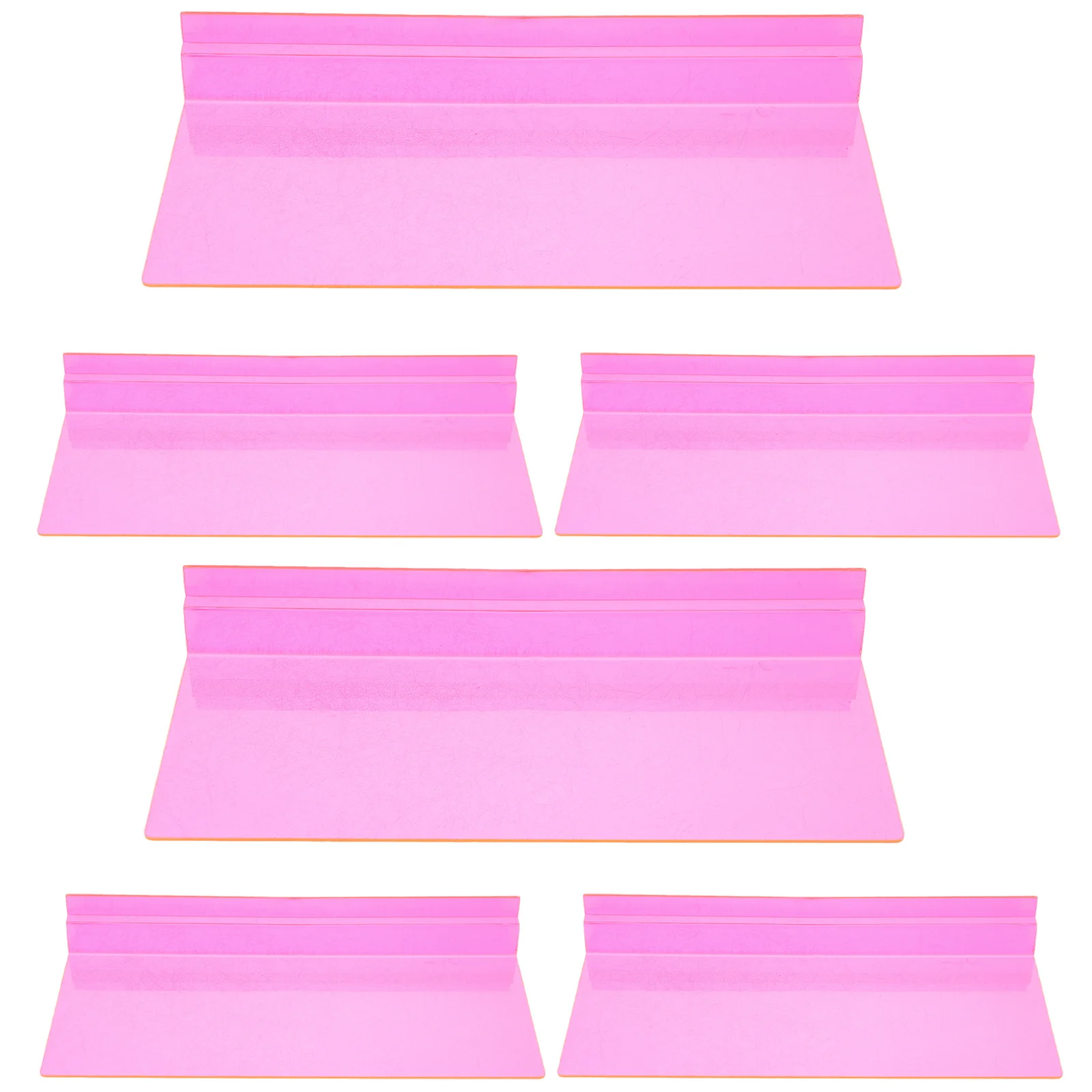 

6Pcs Shoe Display Shelf Racks Plastic Storage Holders for Sneakers Sports Shoes Store Organizer Shelves