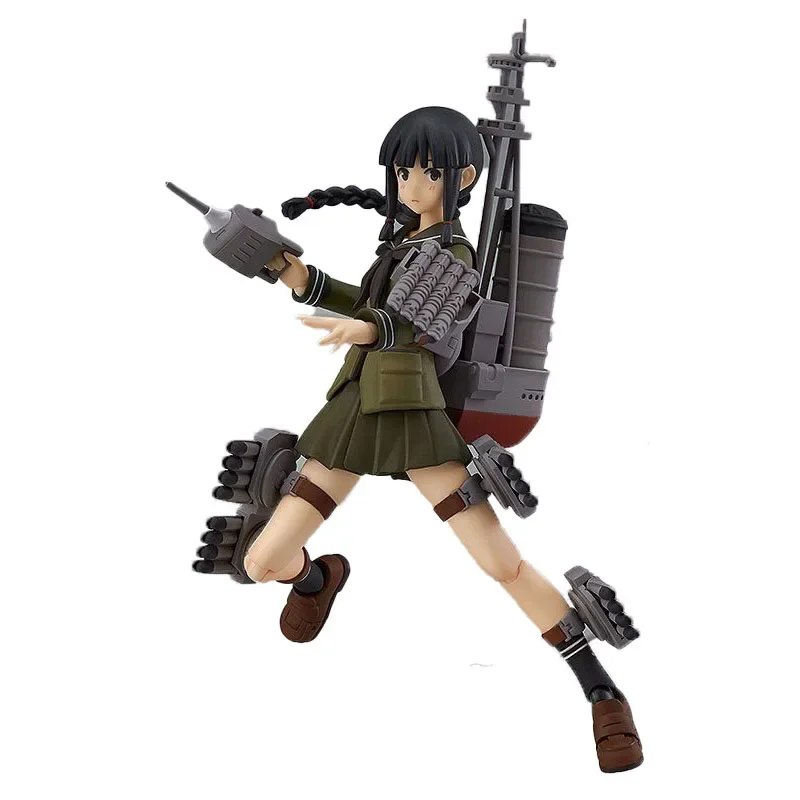 

In Stock Original Max Factory Figma 262 Kitakami Kantai Collection Kan Colle 13cm Anime Portrait Model Toy Collection Doll Gift