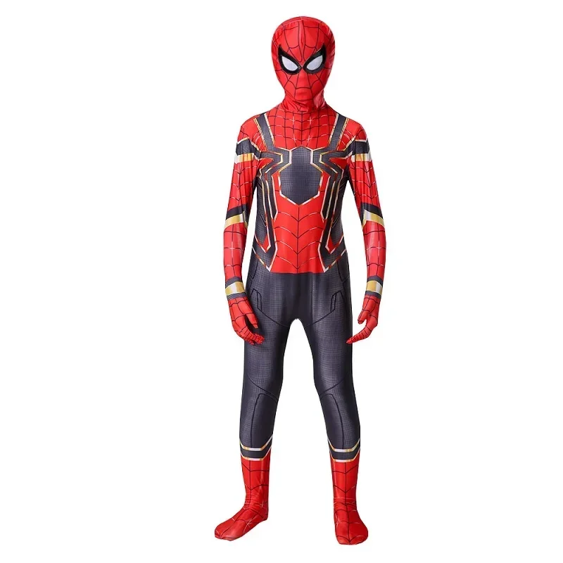 Spider Suit Boy Girl Costumes Spidergirls Gwen Cos Stacy Spandex Jumpsuits Boy Girls Zentai Costume for Halloween Cosplay Female