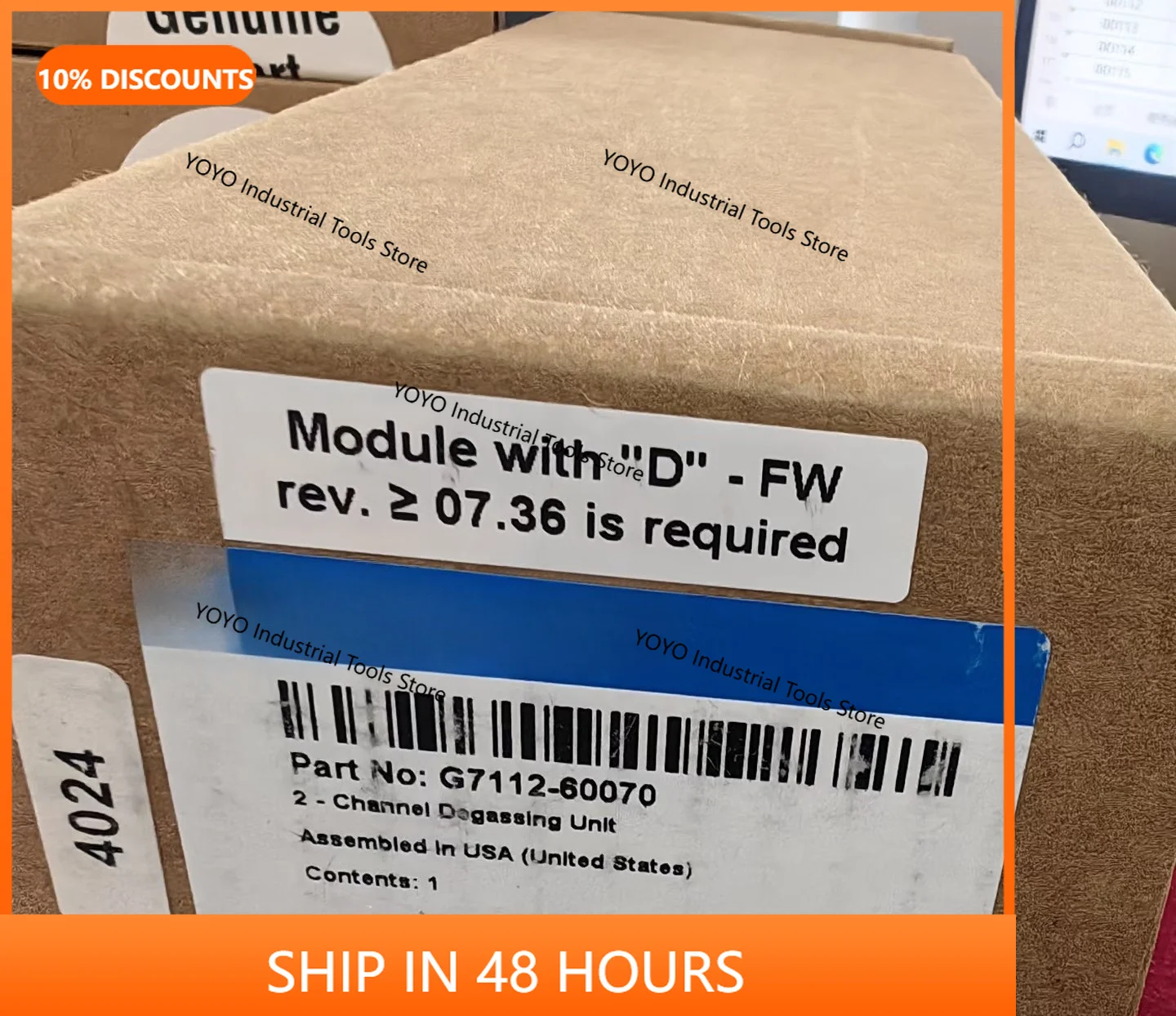 2026 new degassing module, G7112-60070, original brand new and unopened;