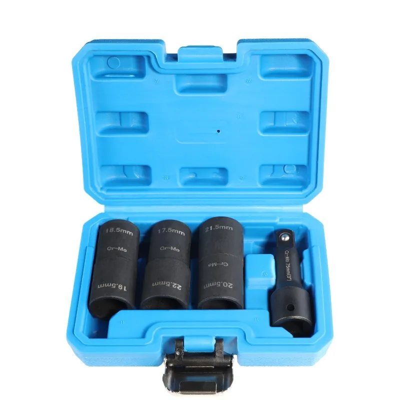 

Wheel Nut Removal Sleeve For Ford Land Rover Double Head Tire Sleeve 18.5x19.5mm Sleeve Tool