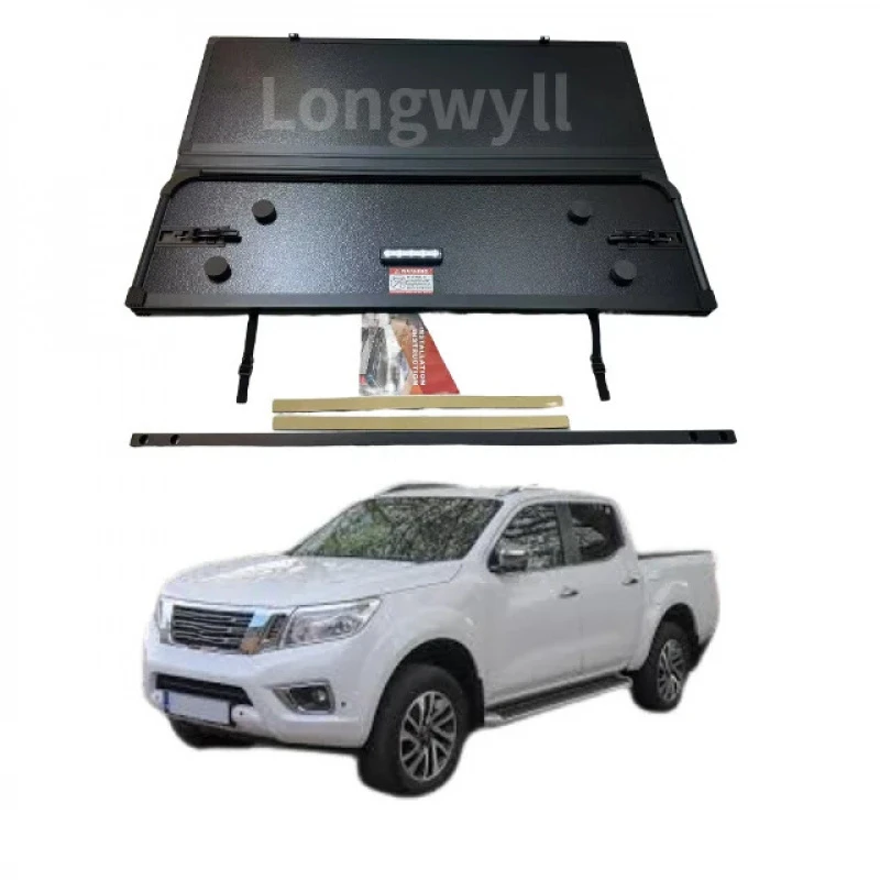 

Factory Hot Selling CoolCar Customized Truck Canopy For Navara D40 Aluminum High-quality Hard Tri-Fold Cover Pickup Sliding Tonn