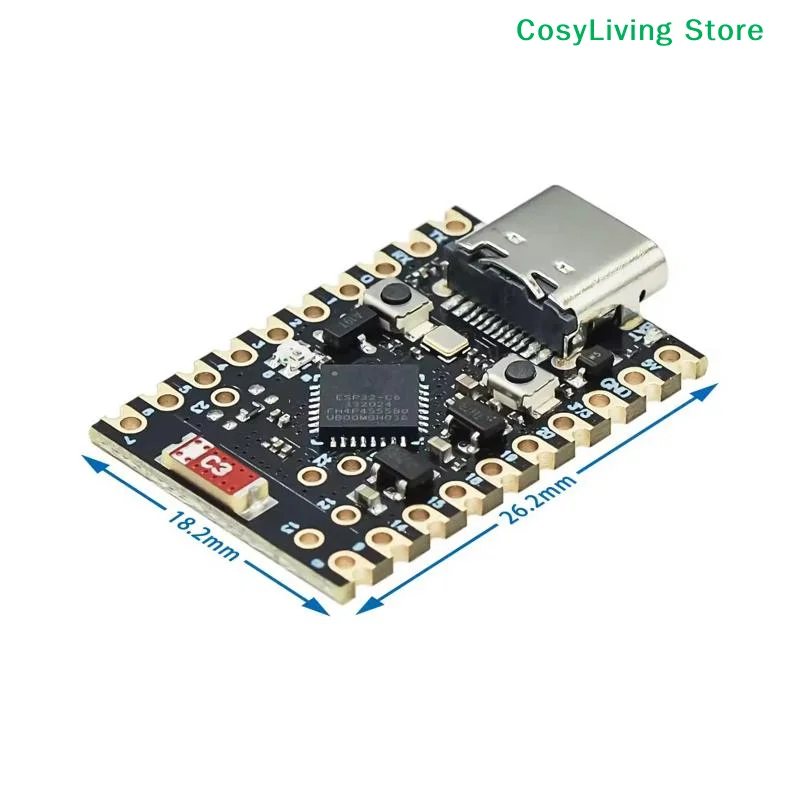[CL]Mini ESP32-C6 Super Development Board Microcontroller Programming Learning Controller Core Board[CL]