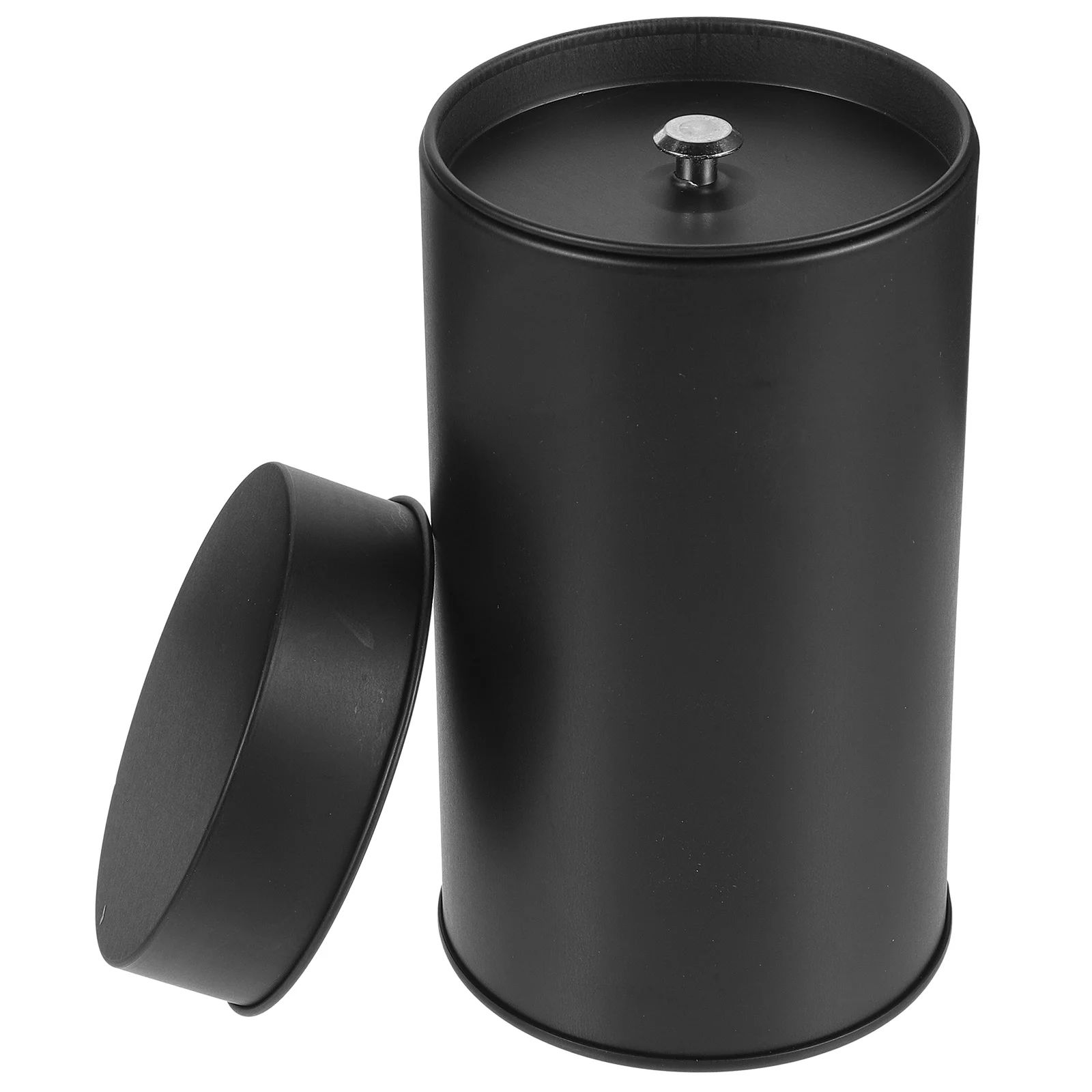 1 قطعة جرة الحلوى محكم علبة شاي المحمولة الغذاء تخزين الحاويات المطبخ صفيح صندوق معدني للاستخدام المنزلي مكتب