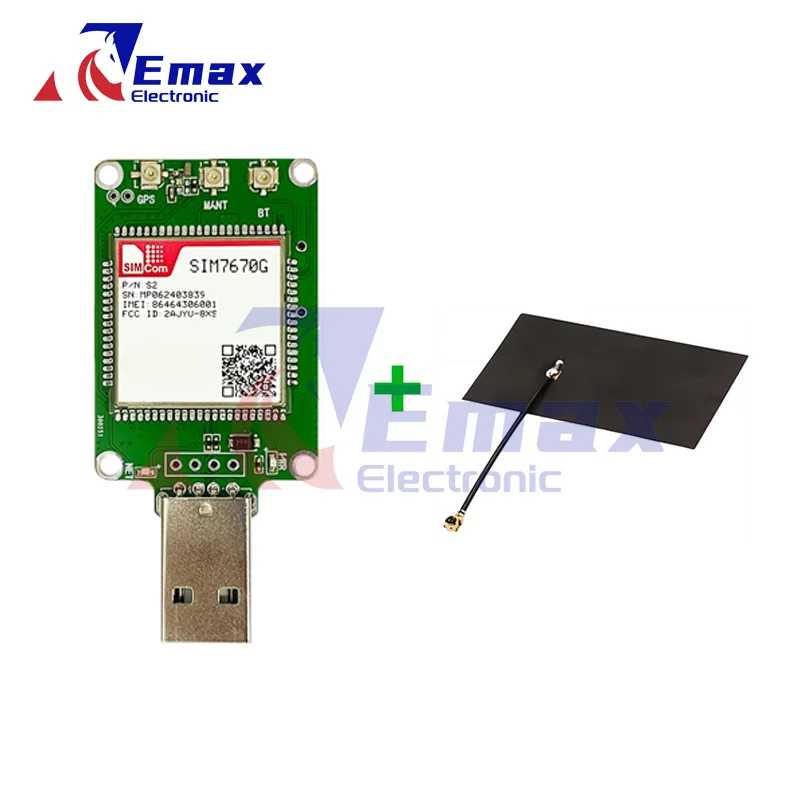 

SIM7670G SIM7670G-MNGV SIM7670G-LNGV LTE CAT1 USB Dongle Global Band 1pcs not supported GPS