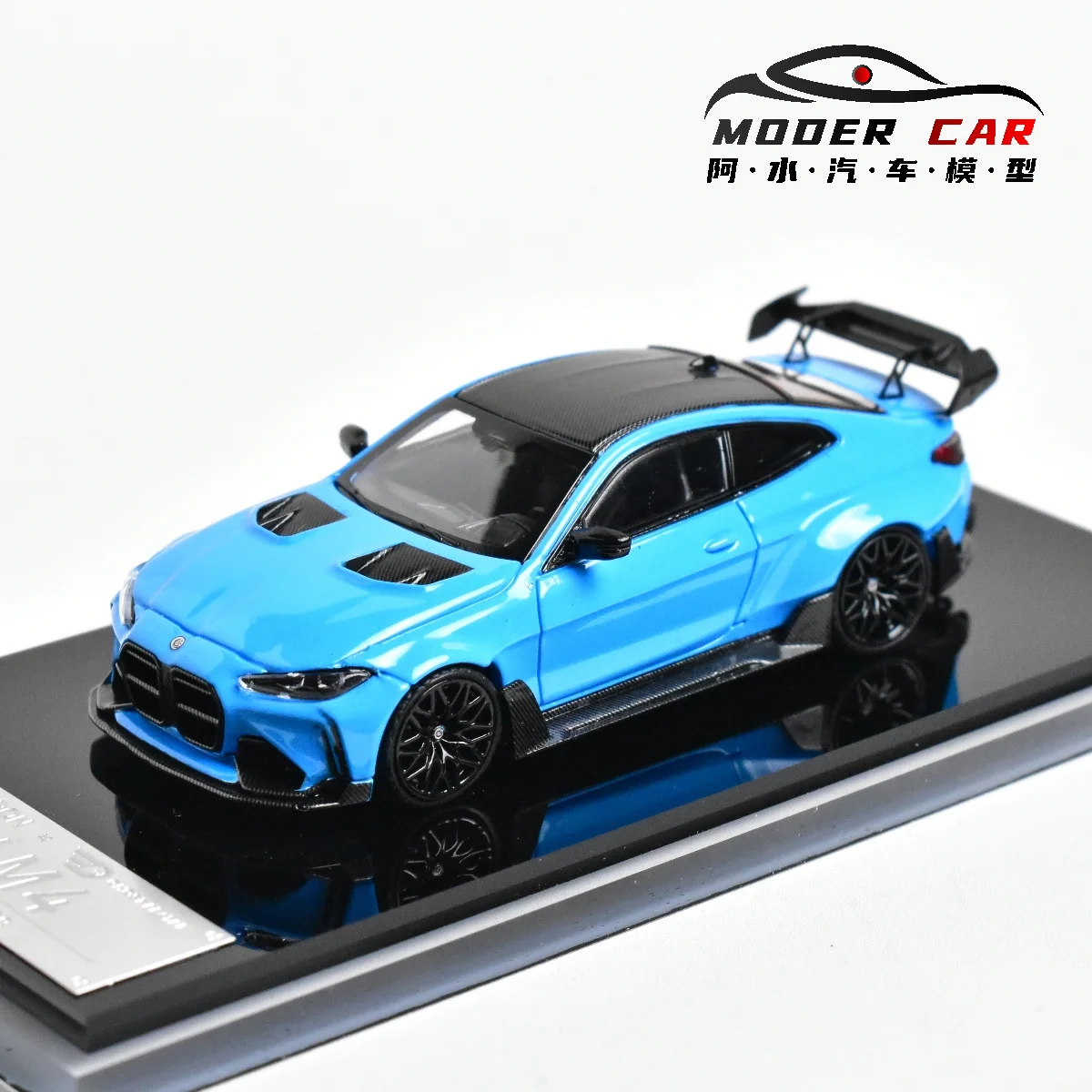 SW 1:64 G82 M4 ADRO BODY KIT Coche modelo fundido a presión