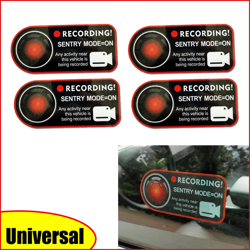 Adesivo de Janela de Carro com Logo de Gravador para Acessórios Tesla, BMW, Benz, Hyundai, Honda, Toyota, Lexus, Ford, Kia, Renault, Peugeot, Audi