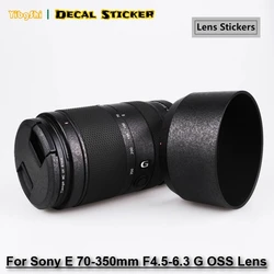SEL70350G Sticker Lens Coat Wrap Protective Film Protector Vinyl Decal Skin For Sony E 70-350mm F4.5-6.3 G OSS 70-350 E70-350