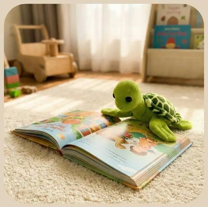 Neueste Eltern-Kind-Schildkröten-Puppe Kawaii Plüschtier Figur Cartoon Anime Niedliches Kinder-Geburtstags- und Feiertagsgeschenk – Detail 34