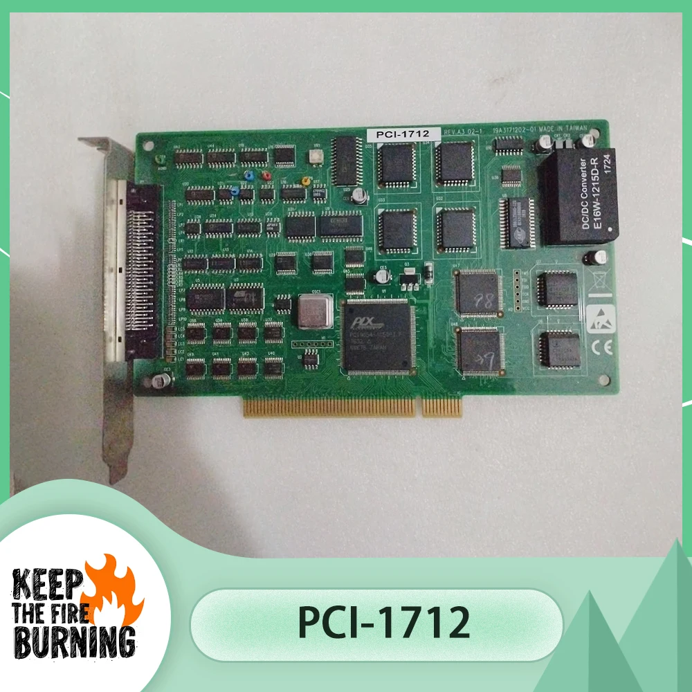 

Для Advantech PCI-1712 1M 12-битная высокоскоростная многофункциональная карта PCI-1712-AE