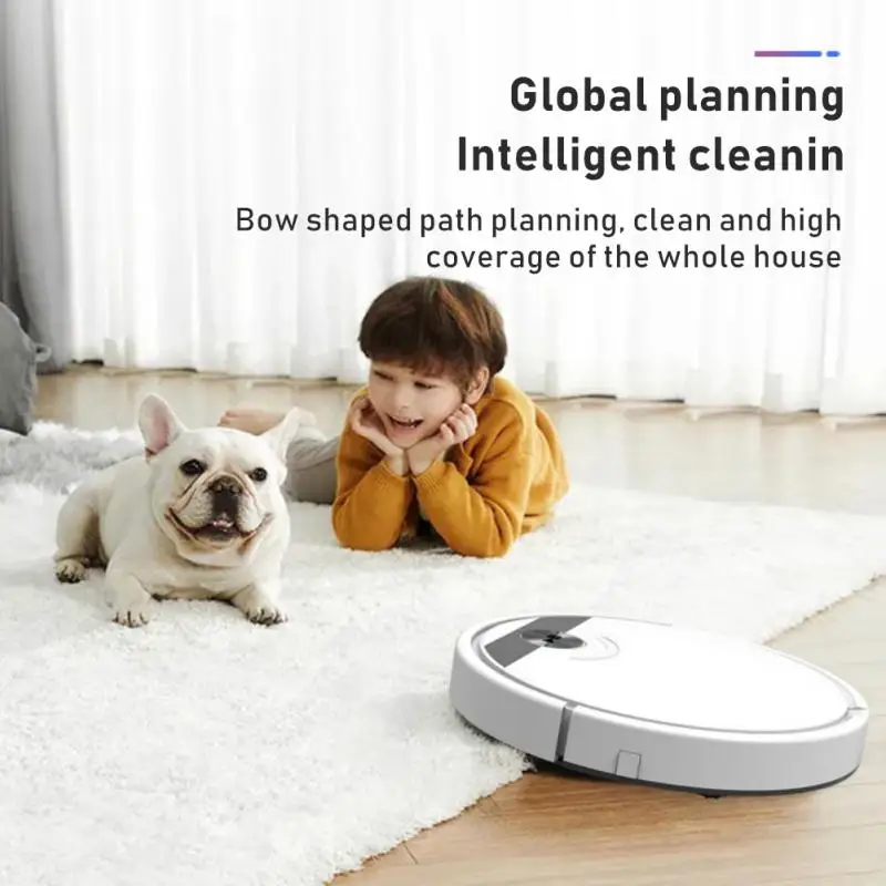 Vacuum Cleaner Robot Sweeper Smart Remote Control Wireless Floor Sweeping Cleaning Machine and Wet For Home Vacuum Cleaners