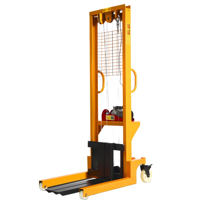 

3m Pallet Stackers 1.5t Manual Winches Forklifts Mini Warehouses Hydraulic and Electric Low-cost Elevators