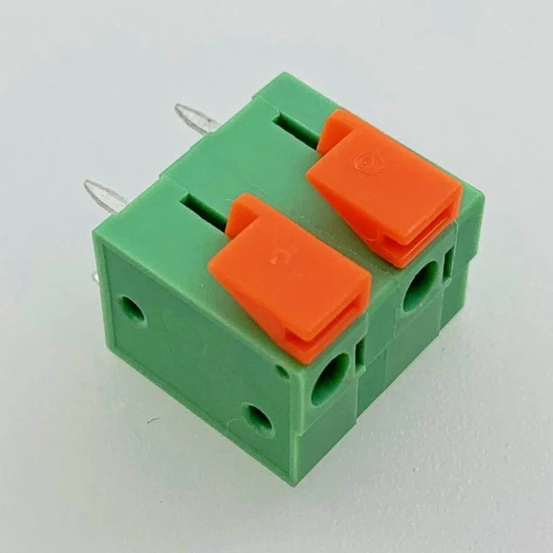 5PCS CY142V KF142V 5,08mm PCB Spring Terminal Block KF142V-5.08 2P 3P 4P 5P 6P 7p 8p Terminals PCB connector