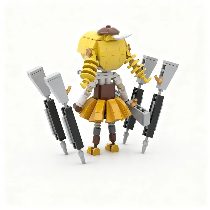 331pcs MOC Mami Tomoe Puella Magi Madoka Magica Ideas CUUSOO Model Toy Building Blocks Construction Christmas Gift DIY Craft 3D