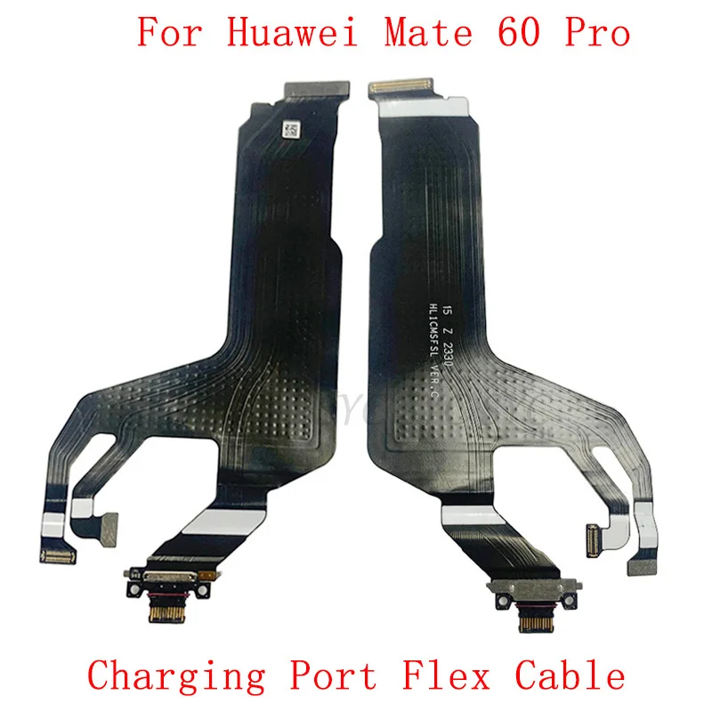 

Charging Connector Board Flex For Huawei Mate 60 Pro USB Charging Port Flex Cable Repair Parts