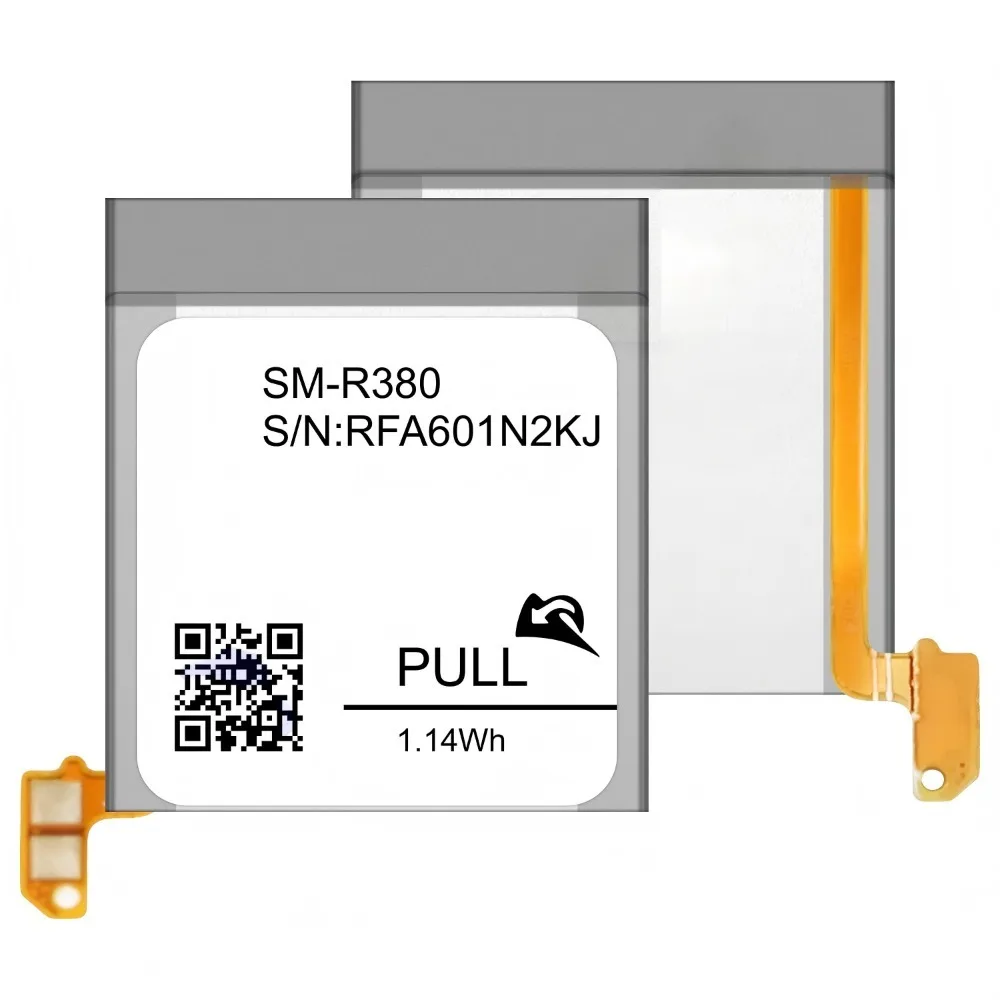 2PCS EB-BR380FBE 250mAh Lithium-ion Watch Battery Brand New Full Capacity Cell For Samsung Gear 2 Neo R380 R381