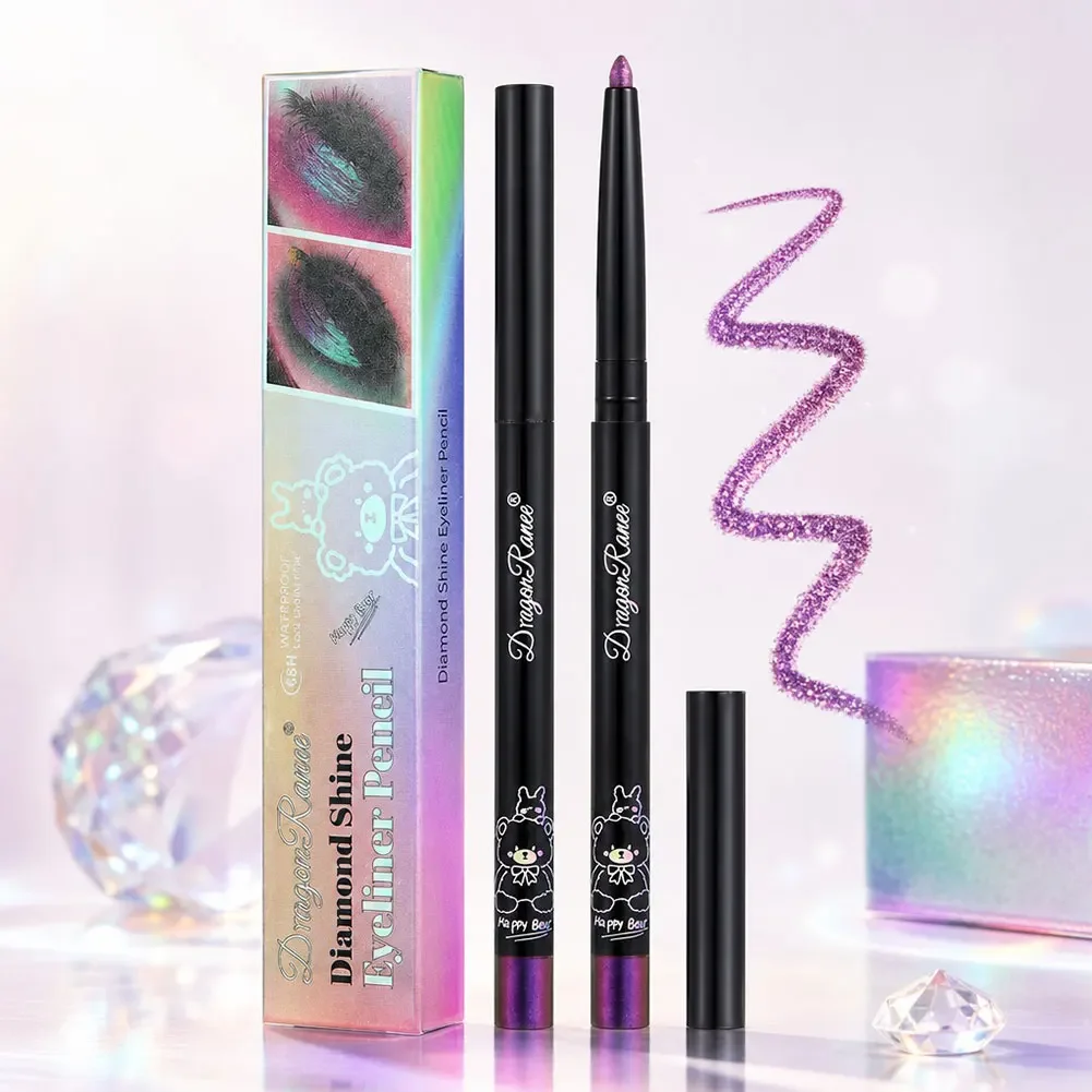 Aurora Chameleon Eyeliner Pencil Optical Color Change Long Lasting Waterproof Glitter Eyeshadow Lying Silkworm Pen Eye Makeup