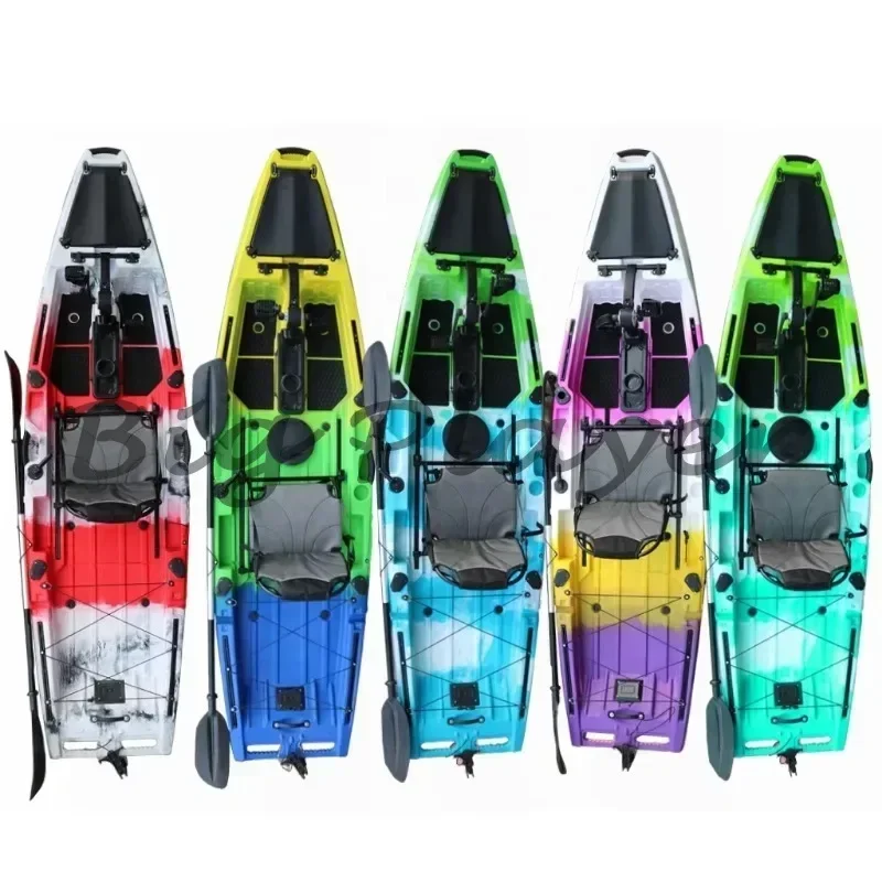 

Excellent Top QualityCustom Single Pedal Kayak Fishing 3.2 Meters Seat Top Single Pedal Kayak With Pedal HDPE/LLDPE/PE Material,