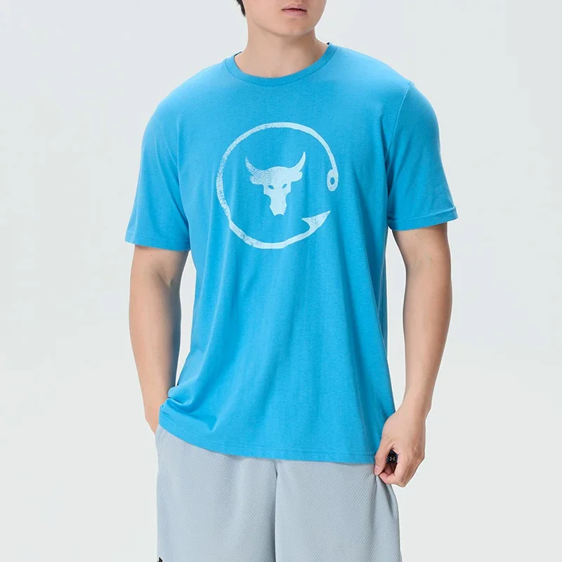under-armour-t-shirt-casual-sportiva-da-uomo-a-maniche-corte-nuovo-stile-per-allenamento-di-basket-fitness-top-1390002-452
