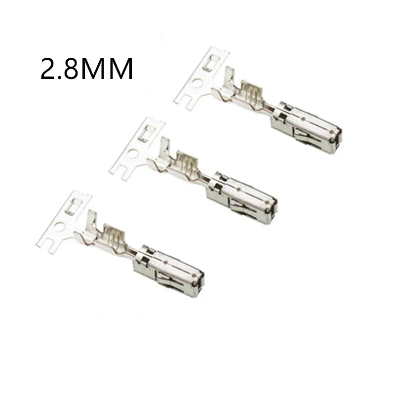 50PCS 2.8 Series DJ627B-2.8 Automobile Connector Terminal Patch Spring 1-968849-1 1-968851-1 1-968855-1