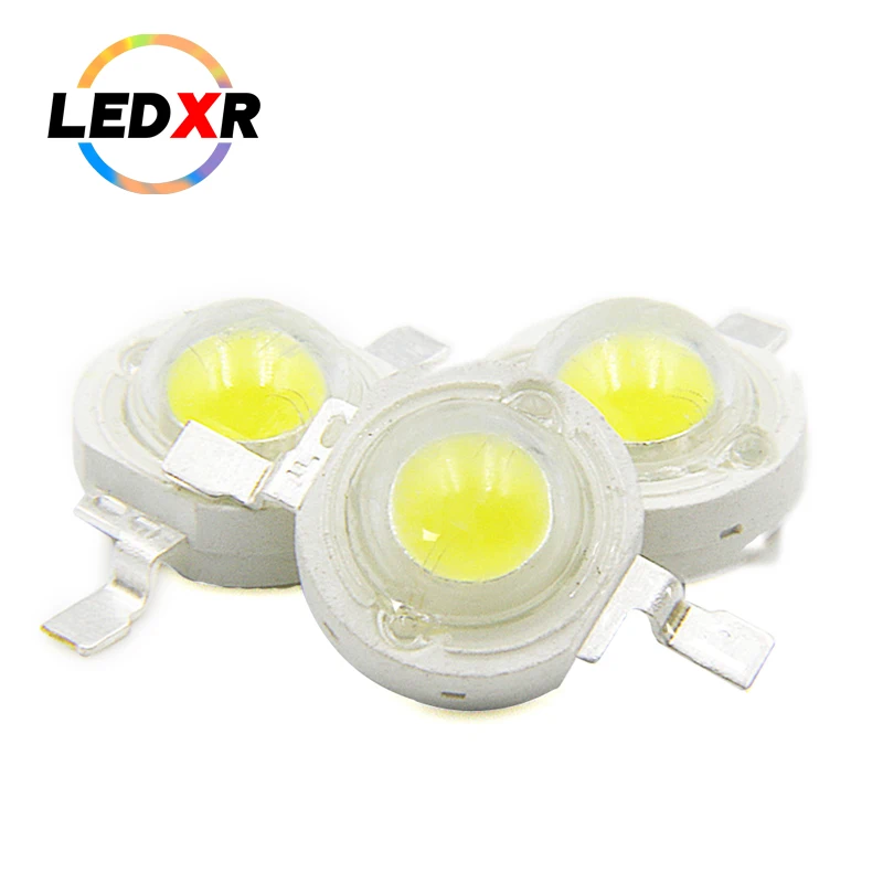 1/3/5W high-power lumens LED lamp beads white, red, green, blue and yellow full-spectrum engineering lighting landscape lighting