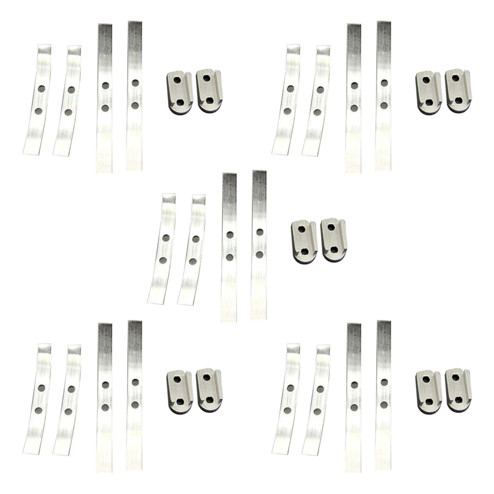 10 Paar Stalen Schokabsorptie Bladveren Schorsing voor D12 B14 B24 B16 B36 RC Truck Auto Onderdelen Accessoires