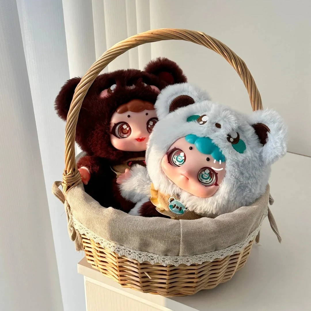 

Crice Sweetheart Tea Party Serie Blind Box Vinyl Doll Plush Doll Mystery Box Fashion Trendy Collectible Surprise Gifts for Girls