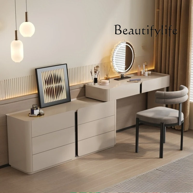

Makeup vanity desk with mirror stool Hairstyles rooms Storage locker Dressing table Interior penteadeira bedroom furniture